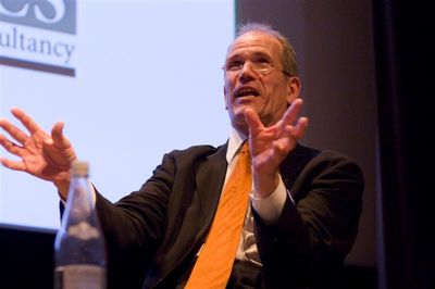 Sandy Nairne in discussion at Connecting Culture and Commerce conference