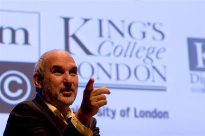 Alan Yentob giving his presentation at Connecting Culture and Commerce conference